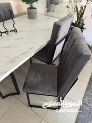  3 طاولة سفرة للبيع 8 كراسي