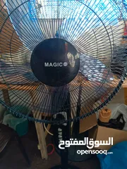  1 مروحة  ماجيك  MAGIC  نظيف واصلية مستعملة  للبيع