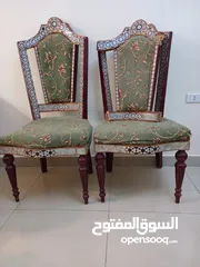  2 نوادر أنتيك الصدف مرصوص والزخرفة كاملة  مو منثور ويادوب ينشاف وينعد بالعدد ويتسمى صدف