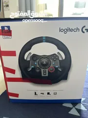  2 Logitech G29 DRIVING FORCE RACING WHEEL AND FLOOR PEDALS For PS5, PS4, PS3.  For sale