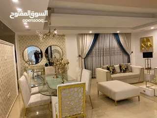  5 شقة مفروشة فاخرة للايجار حي الصحابة