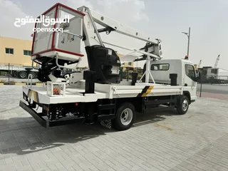  4 For sale Mitsubishi canter fuso model 2013 with oil & steel 2112 smart snake manlift 21 meter