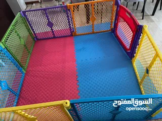  2 playpen with foldable foam