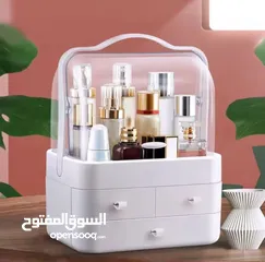  4 خزانة الأميرات لتنظيم المكياج والعناية!  خلي طاولة التزيين تبعتك تصير قطعة فنية  مع منظم المكياج .
