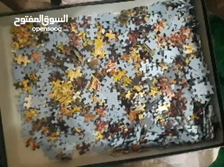  2 لعبة puzzle المانية 1000طرف