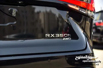  6 لكزس RX350 L2 2024 مع الميزات المتطورة والفخمة لون اسود ميتالك مميز