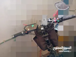  3 دراجه كهربائيه (بسكليت كهربا ) مستعمل حالته جيده جدا