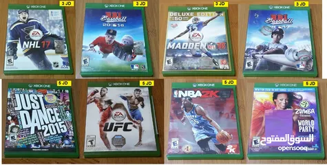  5 العاب xbox one Sّ/X العاب اصلية xbox OG xbox 360
