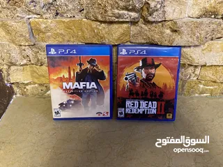  1 ألعاب فيديو MAFIA Definitive Edition  RED DEAD Redemption