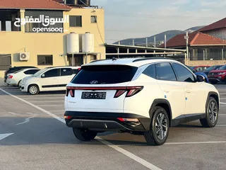  5 هونداي توسان /2022 فل الفل بدون فتحة سقف  2x4 ///240Hp بنزين + كهرباء  ( Haybrid) 1600cc