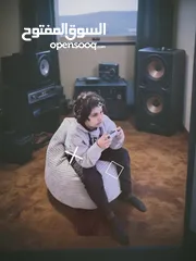  3 بف beanbags في بيتنا و لكل مكان