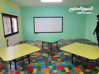  10 حديقة مرورية 4متر في 4 متر مع شواخص مرورية وسيارات.