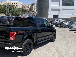  4 بكب فورد F150 لون اسود مميز موديل 2016 للبيع