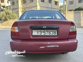  3 هونداي اكسنت قصة الفيرنا موديل 2000 جير اتوماتيك