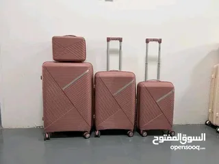  6 طقم شنط سفر ضد الكسر 4 قطع بسعر العرض .. للطلب عبر رقمي الوتس