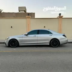  1 ‏Mercedes S550 large with S63 bodykit JAPAN spec