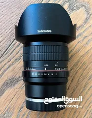  3 *MINT* Samyang 14mm F2.8 Sony E- Mount Full frame. Prime, Manual Focus