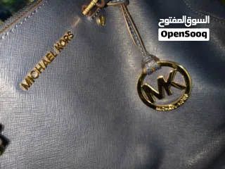  3 MICHAEL KORS Sutton Saffiano Leather Large Satchel Navy