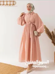  9 فستان بجنن  المقاسات : 1 بلبس من 38+40 مقاس 2 بلبس 42+44 النعومة والأناقة والجمال