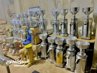  20 مطاحن قهوة أحجام مختلفة و أسعار مختلفة حجر 8 لحجر 15 واحد فاز وثلاثة فاز بحال الوكالة ماكنات وكالة