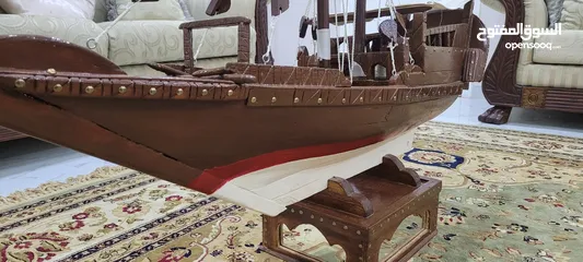  3 سفينة خشبية من التراث العماني