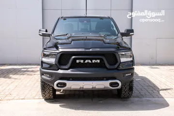  1 DODGE RAM REBEL 2023 CANADIAN SPEC CLEAN TITLE   وارد كندا خالي من الحوادث تدخل السعودية