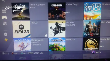  2 بلايستيشن 4 pro بحالة ممتازة