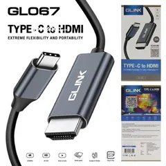 3 وصلة من type c الى HD لتشغيل الهاتف على الشاشة