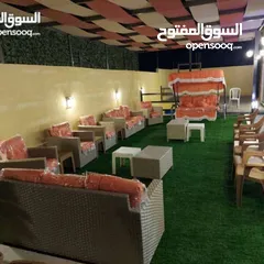 22 جلسات خارجي طقم راتان طقم حدائق طقم خارجي طقم ترس