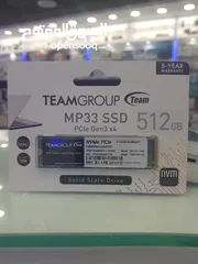  1 Team group ssd 512 gb M.2