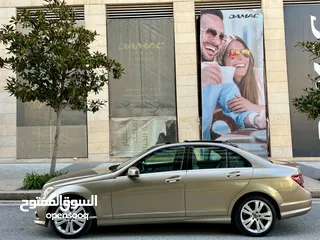  5 مرسيدس c200 موديل 2009 AMG بانوراما فل الفل بحاله الوكاله