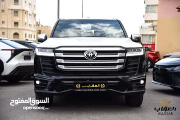  1 لون اسود فاخر Land CruiserVXR 2024 كفالة الشركة