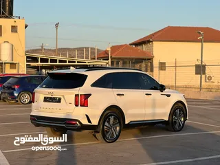  6 كايا سورينتو /2022 فل الفل  فتحة سقف بانوراما  4x4 ///240Hp بنزين + كهرباء  ( Haybrid) 1600cc