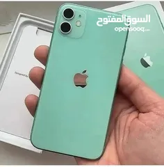  2 ايفون 11 اخضر