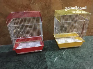  2 اقفاص طيور للبيع