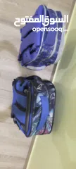  19 حقيبة اولاد مدرسية ذات جودة عالية و استعمال و حفاظ على الحقيبة بحالة ممتازة شبه جديدة و لا عيوب