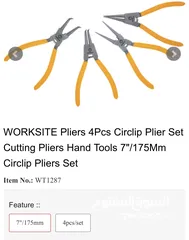  1 circlip plier set of 4