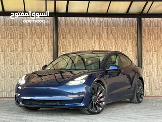  1 TESLA MODEL 3 Performance 2022 تيسلا بيرفورمانس فحص كامل بسعر مغرري جدا