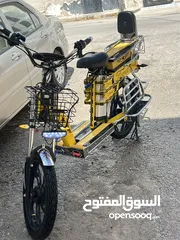  1 دراجة كهرباء  وكالة