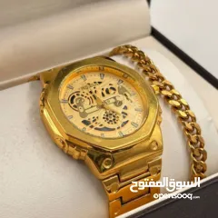  6 ساعات كبلز بالتصميم الفخم الجديد  السعر  90 شيكل  شامل علبة كبلز