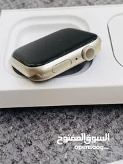  1 Apple Watch Series 9  45M battery 100%  كفالة آبل شغالة لتاريخ 21/8