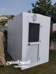  2 كشك حراسة فيبر جلاس ناعم جهتين ممتاز 2023