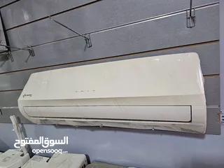  11 مكيف سامكس 1 طن انفيرتير A+++ مستعمل بحالة الوكاله شامل توصيل وتركيب مجانا