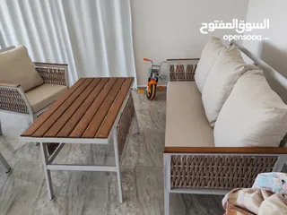  4 طقم خارجي مناسب لحديقة/ برندة