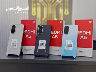  1 جهاز جديد بالكرتونة Radmi A5 رام 6 جيجا 128 مكفول سنة متوفر توصيل