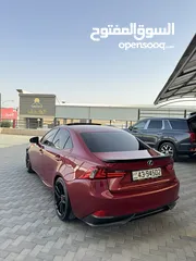  5 Lexus IS 300h kit F sport 2015 وارد المركزية فحص كامل