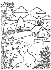  1 صفحات تلوين بأشكال كثيرة Coloring Sheets