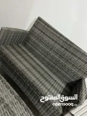  2 أثاث قعدة داخلي او خارجي مستعمل نظيف