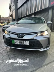  3 استأجر الان تويوتا كورولا موديل 2025 فل كامل اضافات هايبرد عداد زيرو باقل الاسعار