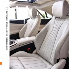  15 مرسيدس اي كلاس كوبيه مايلد هايبرد 2019 Mercedes E350 Coupe Mild Hybrid AMG Line